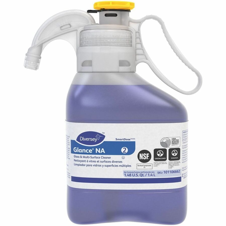 Diversey Glance NA SmartDose 1.4 liter product, MPN 101106662CT