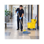Commercial damp mopping application
