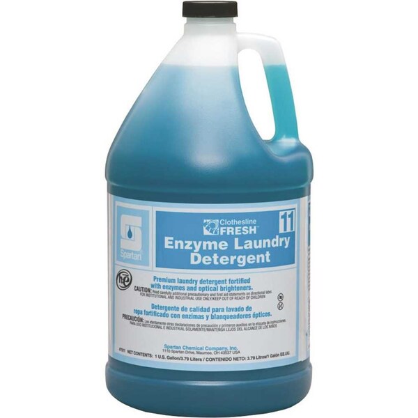 Spartan Clothesline Fresh Laundry Enzyme one gallon jug, MPN 701104