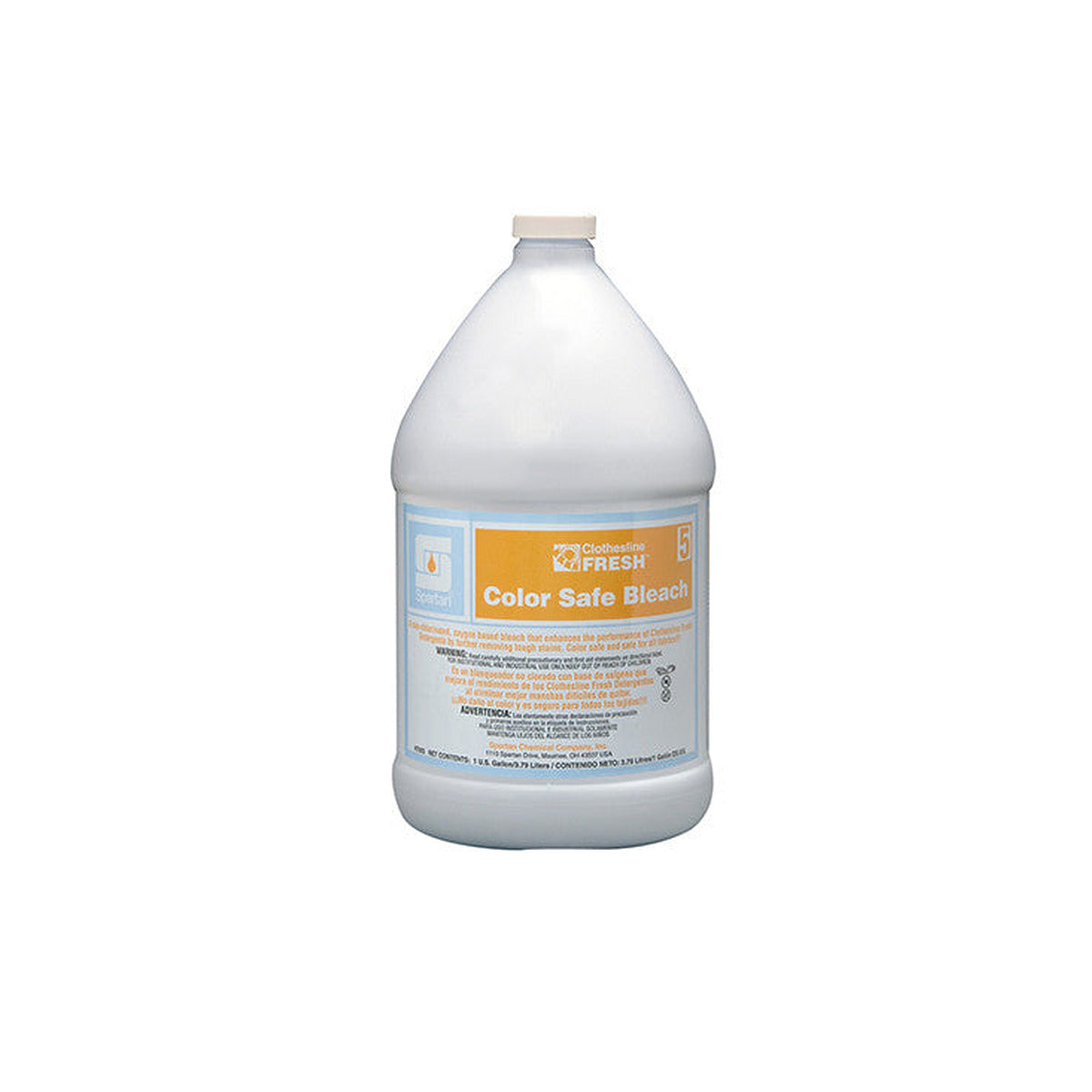 Spartan Clothesline Fresh Color-Safe Bleach 1 gallon jug, MPN 700504