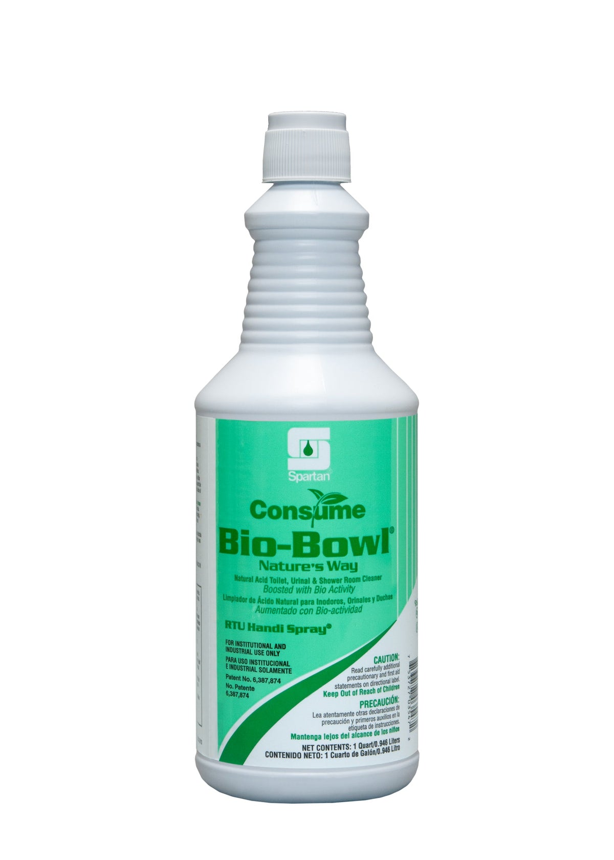 Spartan Consume Bio-Bowl cleaner 1 quart bottle, MPN 339703