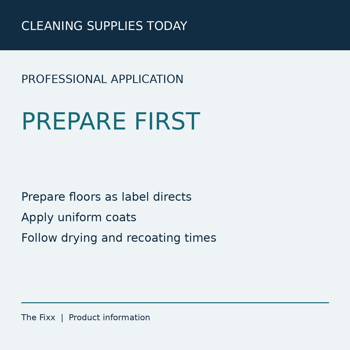 Spartan The Fixx 544605 application information