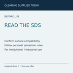 Spartan Hepacide Quat II two-case offer care information