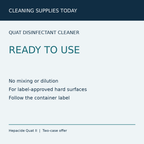 Spartan Hepacide Quat II two-case offer formula information
