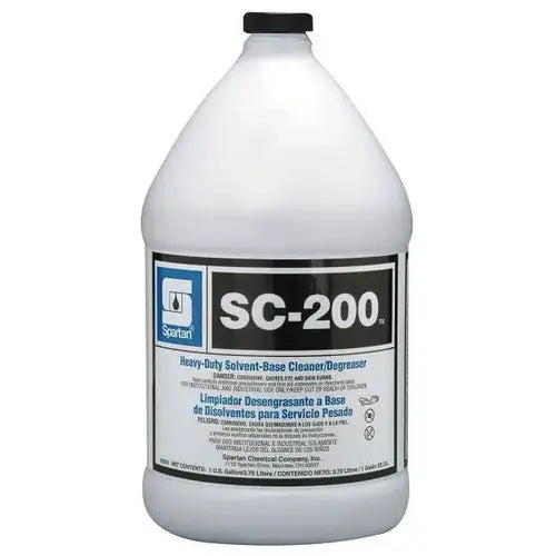 Spartan SC-200 industrial degreaser, one-gallon jug, sold four per case