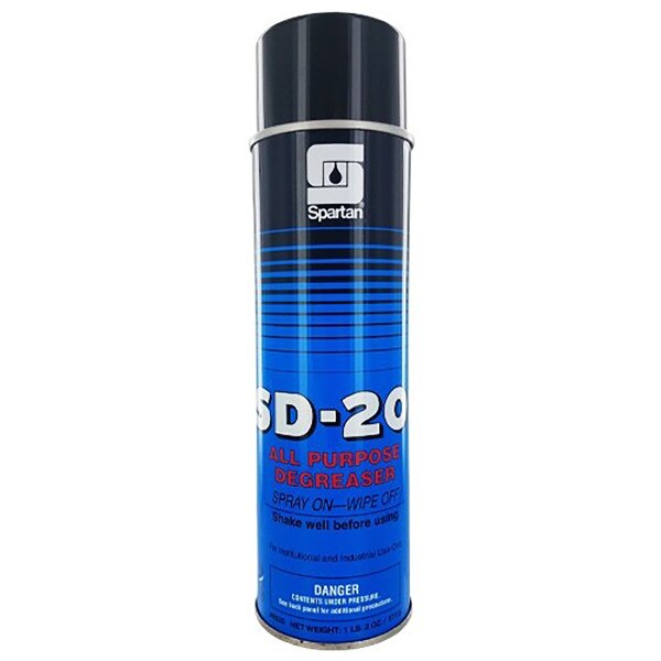 Spartan SD-20 652000 citrus aerosol degreaser can