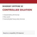 Diversey Spitfire SC controlled dilution benefits