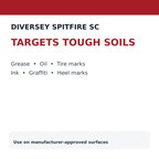 Diversey Spitfire SC heavy-duty cleaning applications
