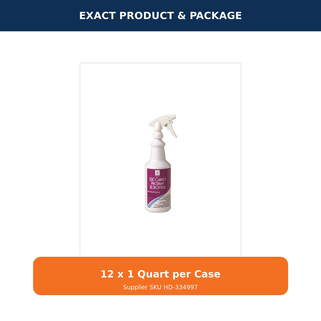 Spartan SSE Carpet Prespray, Citrus, 1 Qt, 12/Case – 02 package