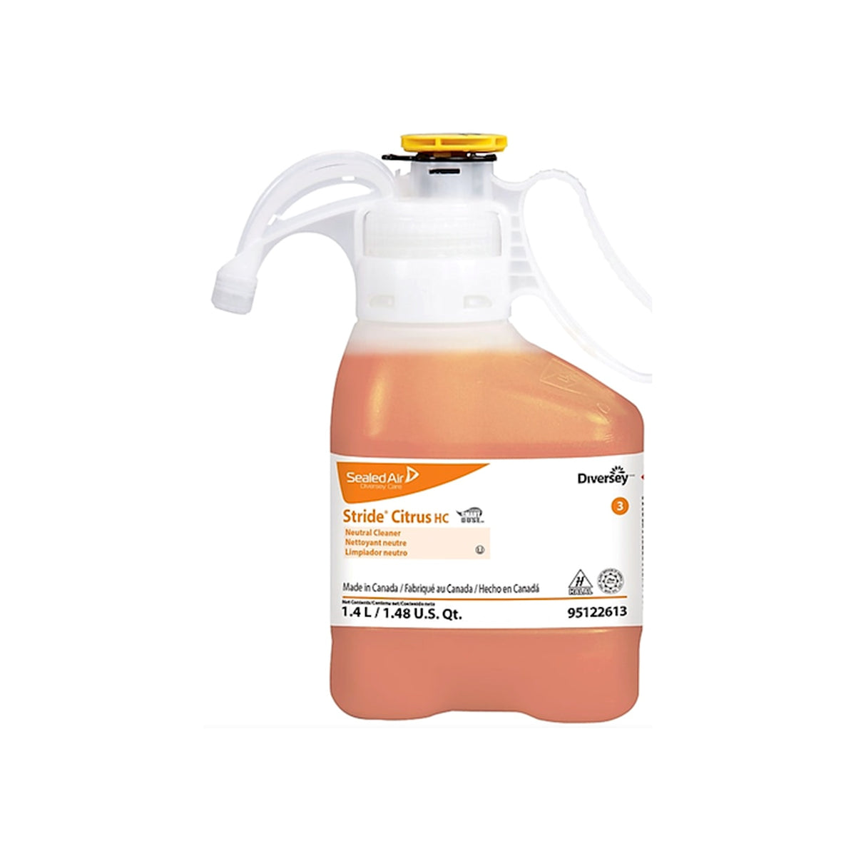 Diversey Stride HC 3 SmartDose neutral cleaner product hero