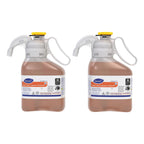 Diversey Stride Citrus SmartDose 1.4 liter two bottle case on white background