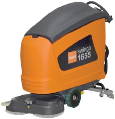 TASKI swingo 1655 XD 26 in. Auto Scrubber with Intellitrail Gel Battery Kit
