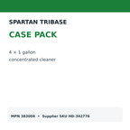 Spartan TriBase case pack: four 1-gallon bottles