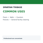 Common uses for Spartan TriBase cleaner