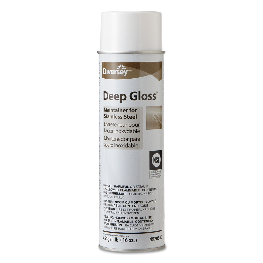 Diversey Deep Gloss 94970590 16 oz aerosol can front view