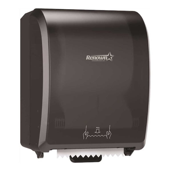 Renown REN05173-WB mechanical roll towel dispenser front
