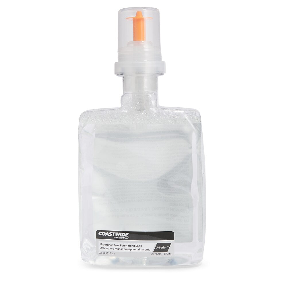 Coastwide J-Series CWJSR-FRG fragrance-free foam soap product view