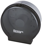 Renown REN05151-IB single Jr. Jumbo toilet tissue dispenser, translucent black