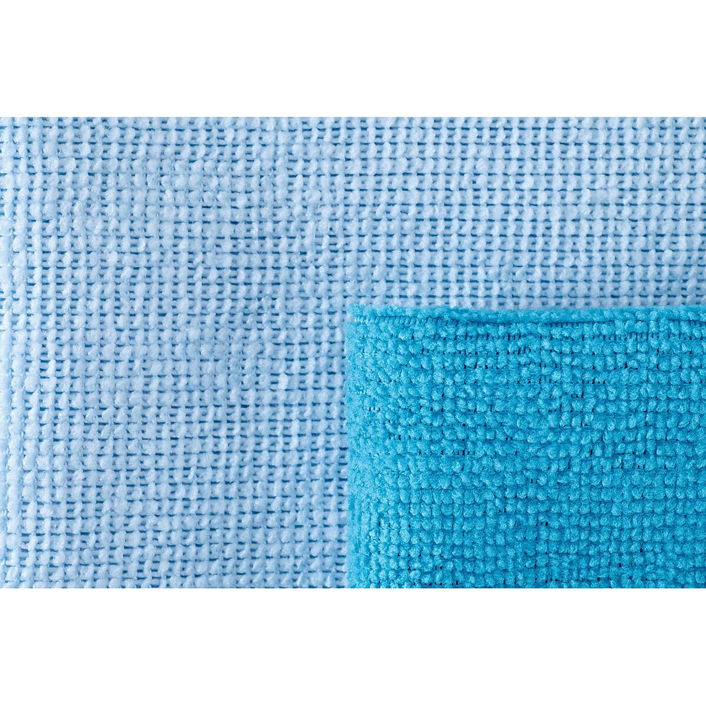 Rubbermaid 1820579 blue microfiber cleaning cloth exact product view
