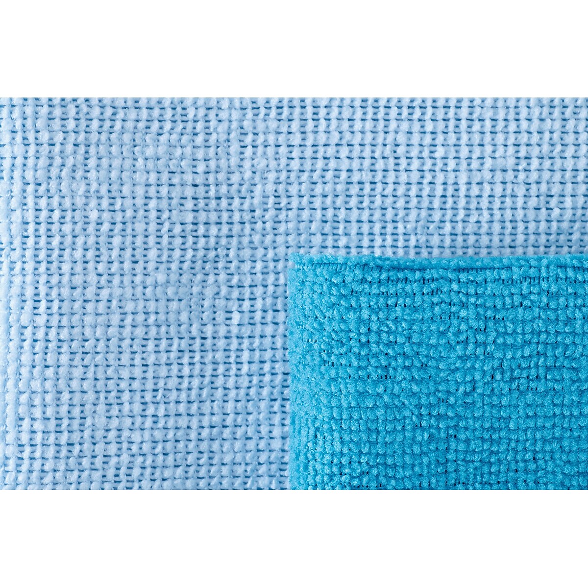Rubbermaid 1820579 blue microfiber cleaning cloth exact product view