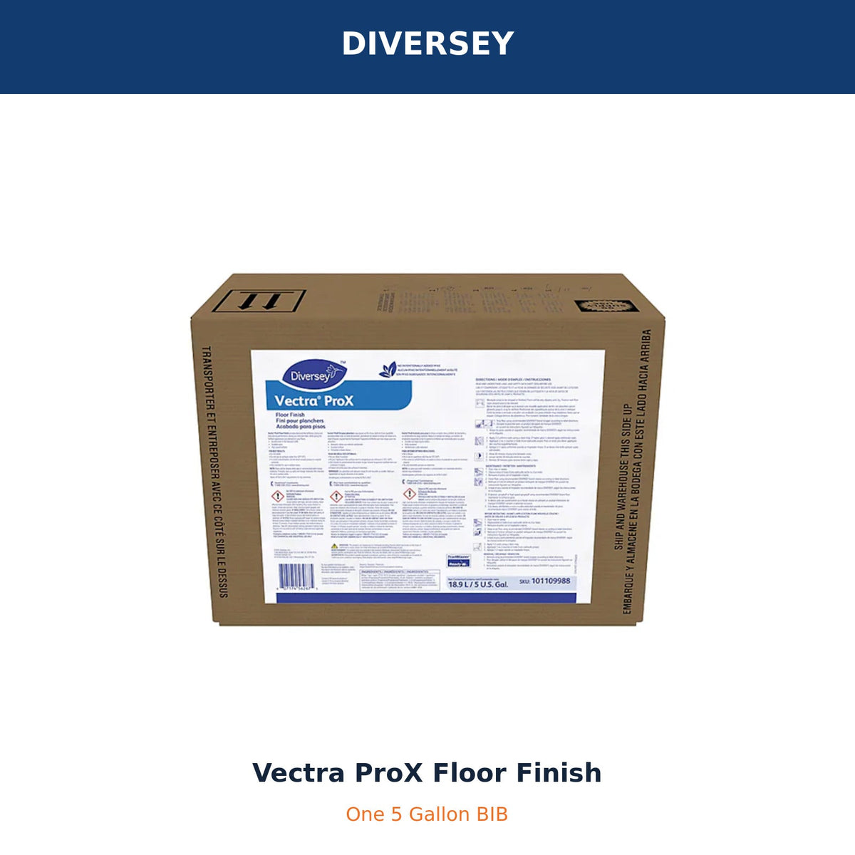 Diversey Vectra ProX floor finish – product hero