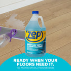 Zep ZUMSF128 one-gallon bottle beside a spray mop; offer includes 8 one-gallon bottles