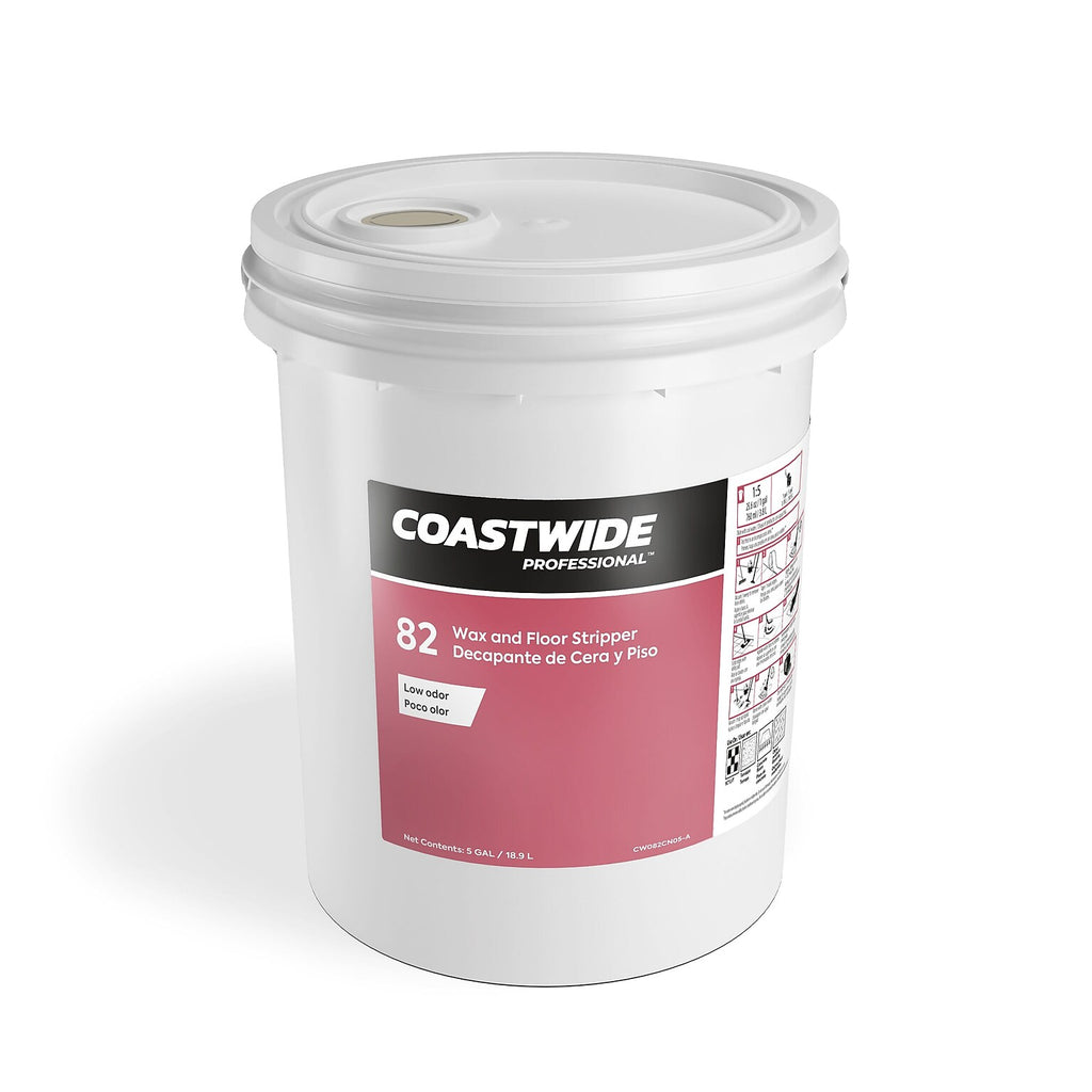 Coastwide Professional 82 wax and floor stripper, 5 gallon pail - MPN CW082CN05-B