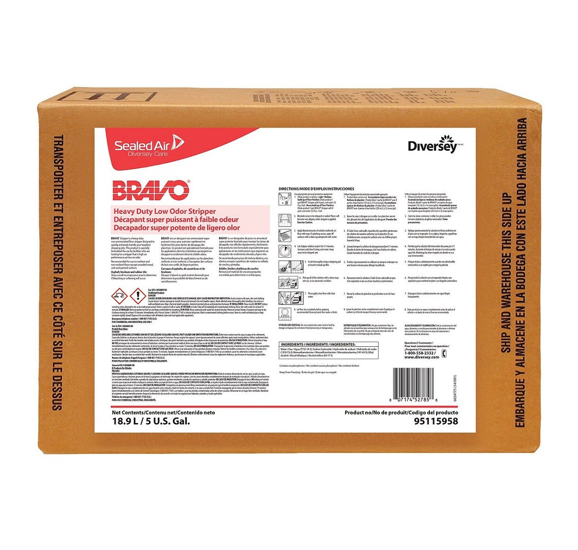 DIVERSEY BRAVO FLOOR STRIPPER