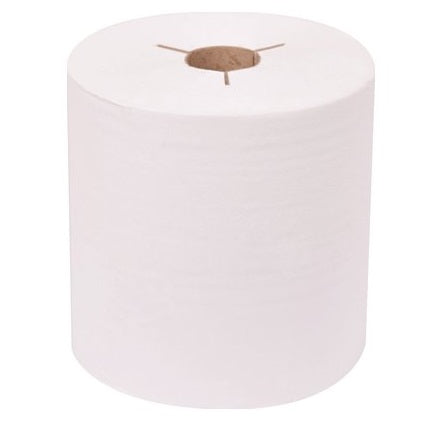 Renown Eco Natural Hardwound Paper Towel Rolls – 800', Case of 6