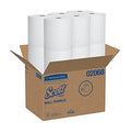 Scott Essential White Hardwound Paper Towel Rolls – 1-Ply, High Capacity, Case of 6