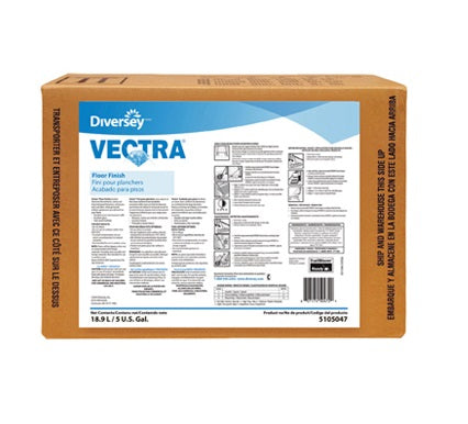 Diversey Vectra ProX Floor Finish 19% Solids 5 Gallon BIB - High Gloss Commercial Finish product image - Diversey Floor